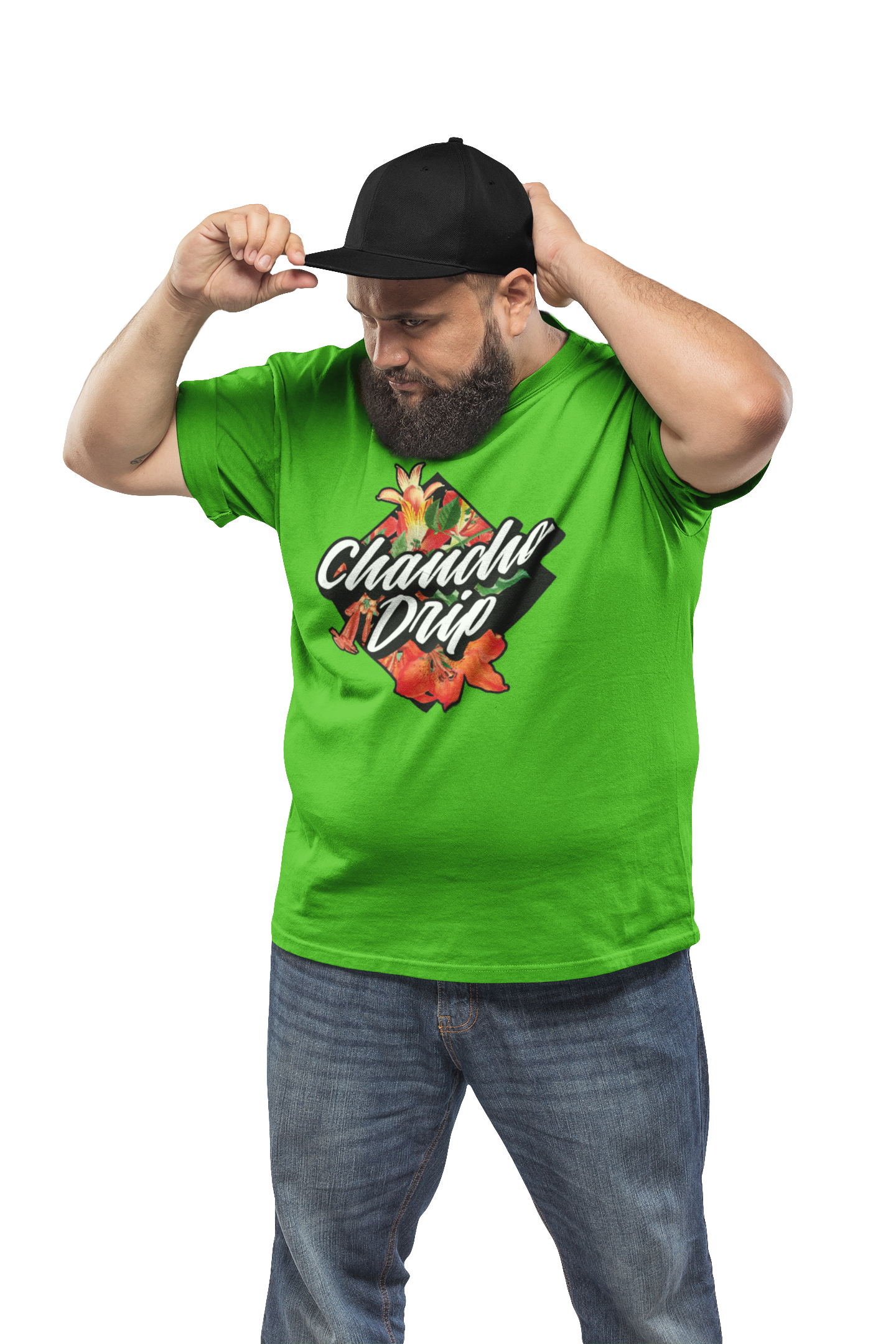 Men's ChanchoDrip (Floral) Kelly Green